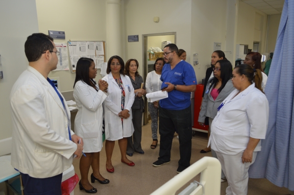 Directora del Hospital Docente Padre Billini recibió la visita de Directora  del Hospital Universitario Dr. Luis Manuel Morillo King