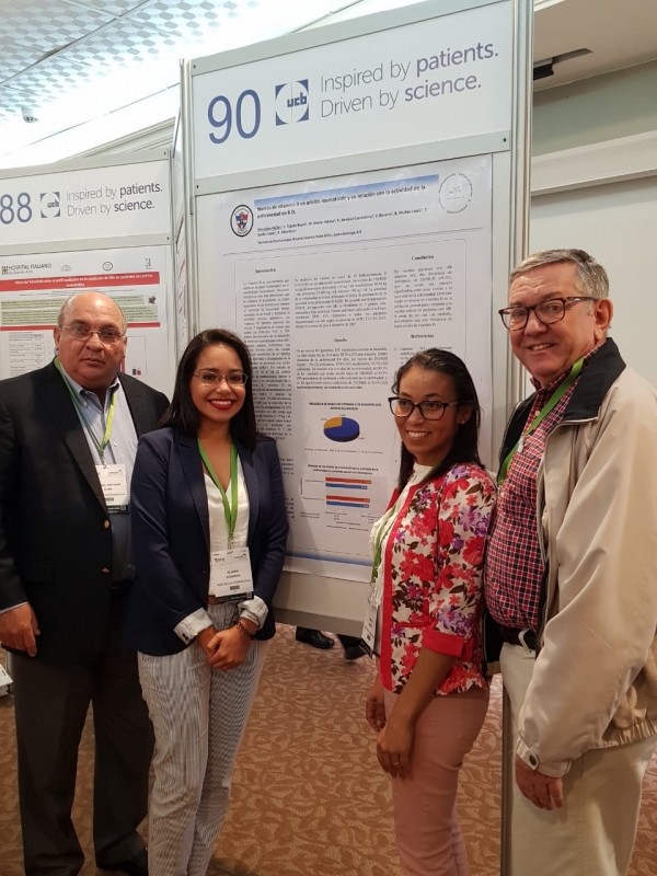 Médicos del Hospital Docente Padre Billini participan en el Congreso  Panamericano De Reumatología Panlar Ecuador 2019.