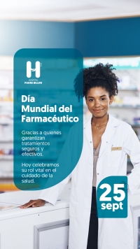 ¡Feliz Dia del Farmaceutico!